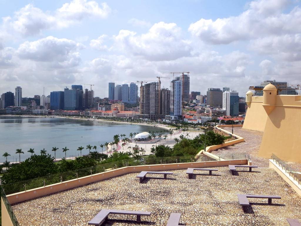 Baía de Luanda vista da Fortaleza